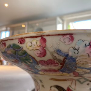 Un grand vase en porcelaine de Chine famille rose à décor 'Wu Shuang Pu', 19ème — photo 26