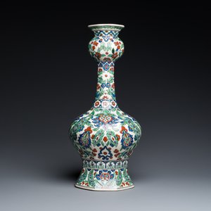 Un grand vase et un plat de style Iznik, Boch Frères Kéramis et Nimy, 1ère moitié du 20ème — photo 6