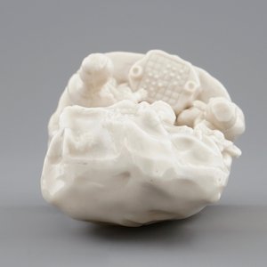Un groupe de joueurs de go en porcelaine blanc de Chine de Dehua, Kangxi — photo 6