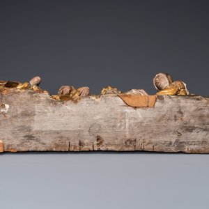 Un groupe en bois polychromé figurant la 'Déploration du Christ', Brabant, 1er quart du 16ème — photo 6