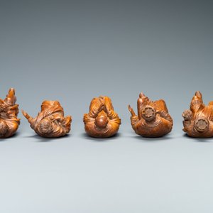 Un groupe en bois sculpté représentant 'L'adoration des mages', Italie, 18ème — photo 8
