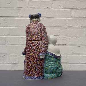 Un groupe en porcelaine de Chine famille rose figurant deux enfants, République, 20ème — photo 23