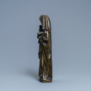 Un groupe figurant Sainte Anne Trinitaire dans le style du 16ème, vers 1900 — photo 5