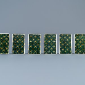 Un jeu de cartes en ivoire aux miniatures érotiques, Inde, début du 20ème — photo 13