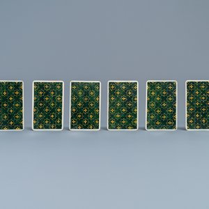 Un jeu de cartes en ivoire aux miniatures érotiques, Inde, début du 20ème — photo 5