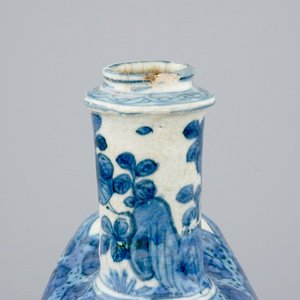 Un kendi en forme de grenouille en porcelaine de Chine bleu et blanc, Wanli — photo 5