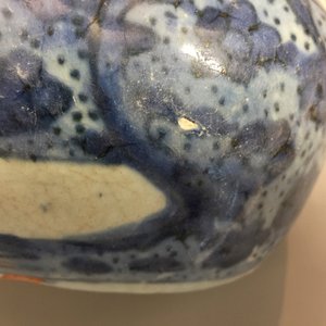 Un kendi en forme de grenouille en porcelaine de Chine bleu et blanc, Wanli — photo 8