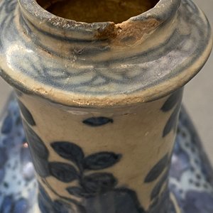 Un kendi en forme de grenouille en porcelaine de Chine en bleu et blanc de type kraak, Wanli — photo 12