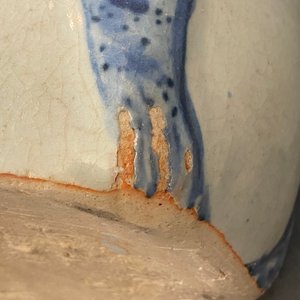 Un kendi en forme de grenouille en porcelaine de Chine en bleu et blanc de type kraak, Wanli — photo 13