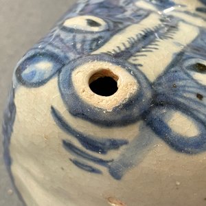 Un kendi en forme de grenouille en porcelaine de Chine en bleu et blanc de type kraak, Wanli — photo 18