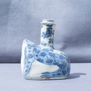 Un kendi en forme de grenouille en porcelaine de Chine en bleu et blanc de type kraak, Wanli — photo 20