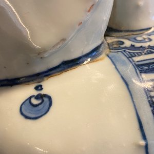 Un kendi en forme d'éléphant en porcelaine de Chine en bleu et blanc, Wanli — photo 14