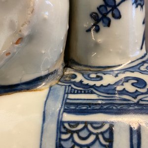 Un kendi en forme d'éléphant en porcelaine de Chine en bleu et blanc, Wanli — photo 15