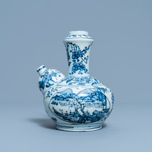 Un kendi en porcelaine de Chine en bleu et blanc, Wanli — photo 2