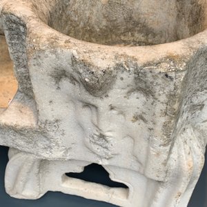 Un kilga en marbre blanc, Egypte fatimide, 11/12ème — photo 13