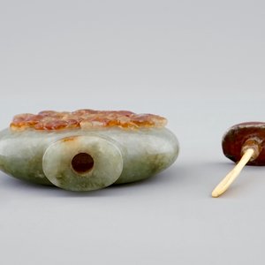 Un lot de 4 tabatières en jade et verre, Chine, 18/20ème — photo 18