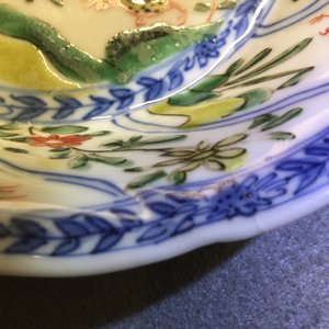 Un lot de 6 tasses et 7 soucoupes en porcelaine de Chine famille verte aux coqs, Kangxi — photo 11