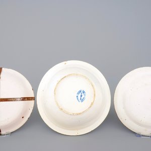 Un lot de faïence espagnoles de Talavera: 5 plats et un bol — photo 5