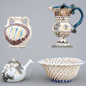 Un lot de faïences espagnoles de Talavera et Andujar, 18/19ème — photo 2