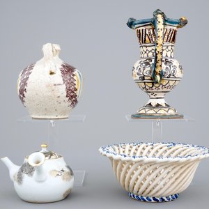 Un lot de faïences espagnoles de Talavera et Andujar, 18/19ème — photo 3