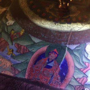 Un lot de trois thangkas, Tibet ou Népal, 19/20ème — photo 6