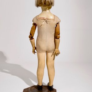 Un mannequin français à tête en cire d'une fille, Pierre Imans, Paris, vers 1920 — photo 4