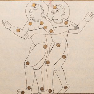 Un manuscrit astrologique arabe concernant le positionnement d'étoiles par rapport à la poésie, début du 20ème — photo 15