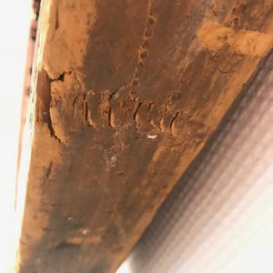 Un mirroir en bois doré et peinture sous verre, Chine, 2ème moitié du 18ème — photo 43