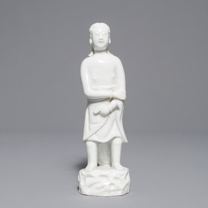Un modèle d'Adam en porcelaine blanc de Chine de Dehua, Kangxi — photo 1