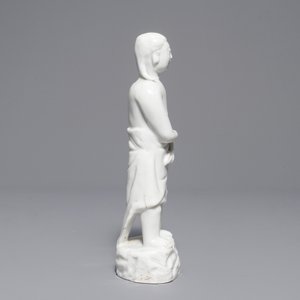 Un modèle d'Adam en porcelaine blanc de Chine de Dehua, Kangxi — photo 4
