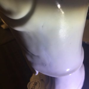 Un modèle de Bouddha debout en blanc de Chine de Dehua, marque sur le dos, Kangxi — photo 22