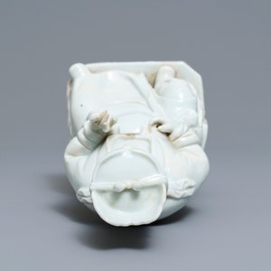 Un modèle de Guandi en porcelaine blanc de Chine, 18/19ème — photo 6