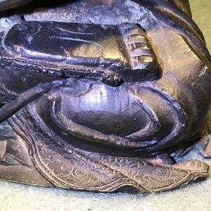 Un modèle de Guanyin en bronze, Chine, Ming — photo 17