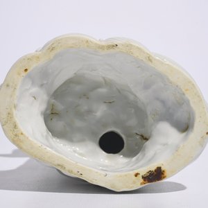 Un modèle de Liu Hai et le crapaud en blanc de Chine de Dehua, marque de Xie Bamboo, début du 19ème — photo 7