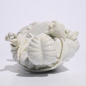 Un modèle de Liu Hai et le crapaud en blanc de Chine de Dehua, marque de Xie Bamboo, début du 19ème — photo 8