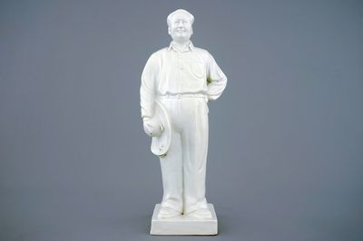Un modèle de Mao en porcelaine de Chine, 20ème