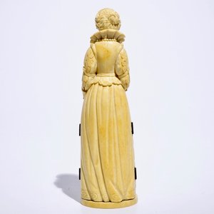 Un modèle de Mary Stuart avec une triptyque cachée, Dieppe, France, 19ème — photo 4