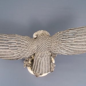 Un modèle d'un aigle au serpent en ivoire sculpté, Chine, vers 1930 — photo 8