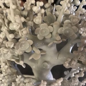 Un modèle d'un arbre en porcelaine blanc de Chine, Kangxi — photo 8