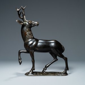 Un modèle d'un cerf en bronze, Pays-Bas, 16ème — photo 3