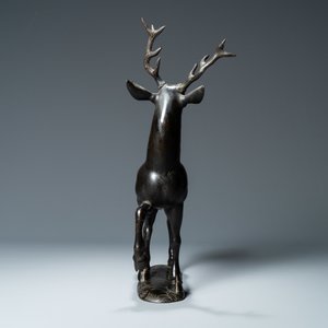 Un modèle d'un cerf en bronze, Pays-Bas, 16ème — photo 6