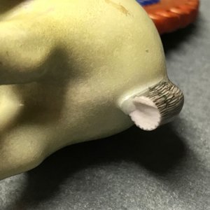 Un modèle d'un cheval en porcelaine de Chine famille rose, Qianlong — photo 15