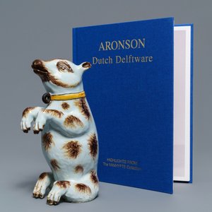 Un modèle d'un ours en faïence de Delft polychrome, 18ème — photo 8