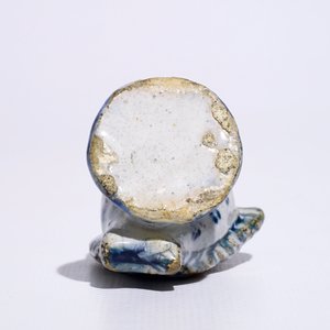 Un modèle d'un perroquet en faïence de Delft polychrome, 18ème — photo 6