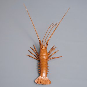 Un okimono 'jizai' en cuivre figurant une langouste, signé Myochin, Showa, 20ème — photo 6