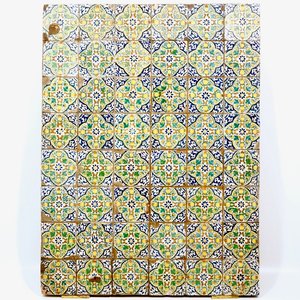 Un panneau de 48 carreaux en faïence de Delft polychrome, 17ème — photo 1