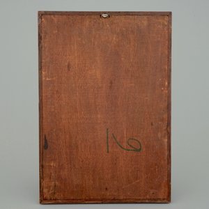 Un panneau de carreaux polychrome au perroquet, faïence de Lille, 18ème — photo 2