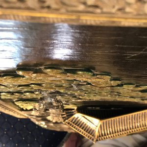Un panneau en bois laqué incrusté de jade et cloisonné, Chine, 18ème — photo 59