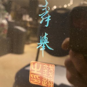 Un panneau en soie noire orné de plumes de martin-pêcheur, Chine, 18/19ème — photo 29