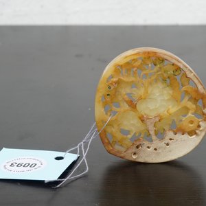 Un pendentif en jade sculpté au phénix, Chine, 19ème — photo 5